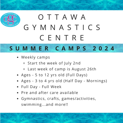 Summer Camps Ottawa Gymnastics Centre